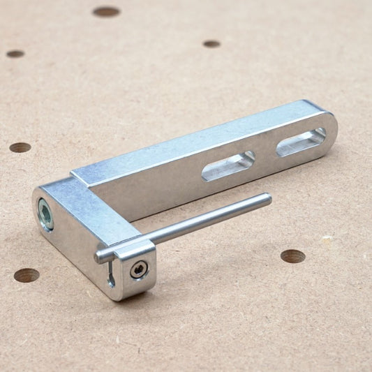 Low Profile Vice work stop on wasteboard