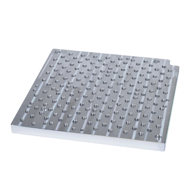 Aluminium fixture plate for the Makera Z1 desktop CNC machine