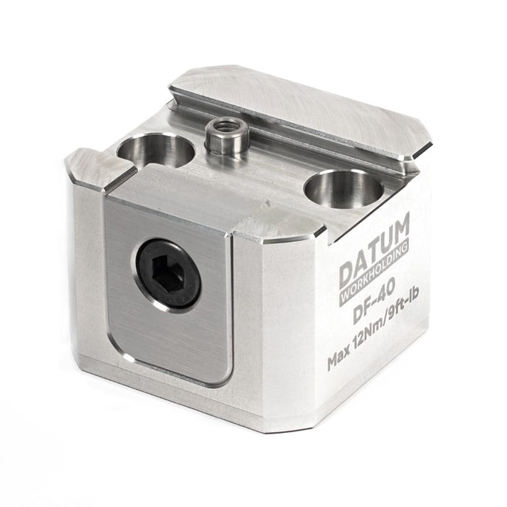 40mm Stainless steel CNC dovetail vice fixture used in 4 and 5 axis CNC machining workholding