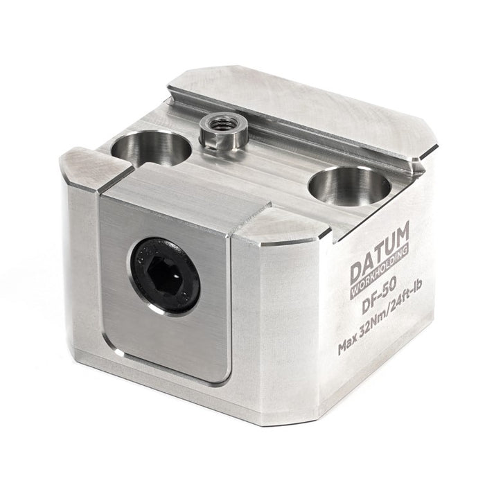 50mm Stainless steel CNC dovetail vice fixture used in 4 and 5 axis CNC machining workholding