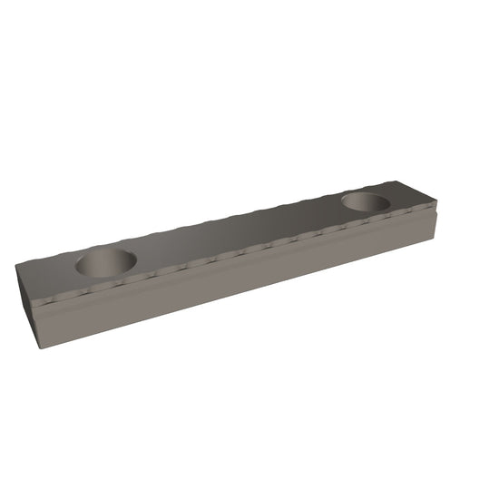 SerraGrip 75 - 75mm serrated vice gripper CAD 3D preview